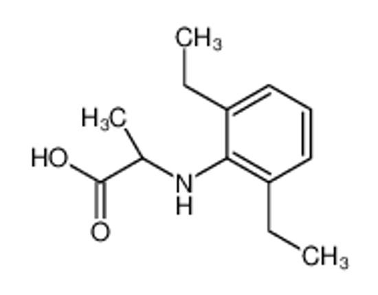 Imagem de (2S)-2-(2,6-diethylanilino)propanoic acid