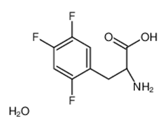 Picture of (2S)-2-amino-3-(2,4,5-trifluorophenyl)propanoic acid,hydrate