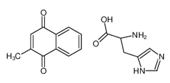 Picture of (2S)-2-amino-3-(1H-imidazol-5-yl)propanoic acid,2-methylnaphthalene-1,4-dione