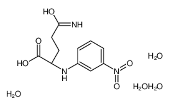 Picture of (2S)-5-amino-2-(3-nitroanilino)-5-oxopentanoic acid,tetrahydrate