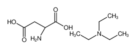 Imagem de (2S)-2-aminobutanedioic acid,N,N-diethylethanamine