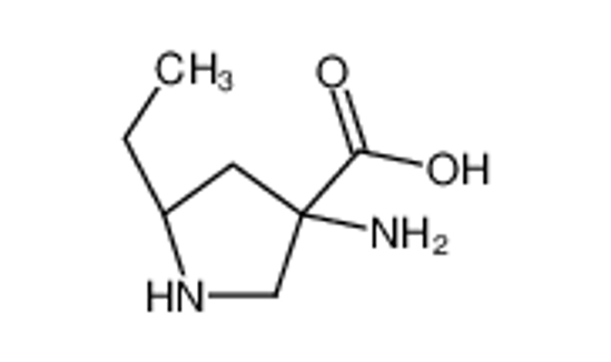 Picture of (3S,5R)-3-amino-5-ethylpyrrolidine-3-carboxylic acid