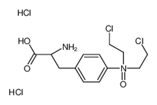 Picture of 4-[(2S)-2-amino-2-carboxyethyl]-N,N-bis(2-chloroethyl)benzeneamine oxide,dihydrochloride