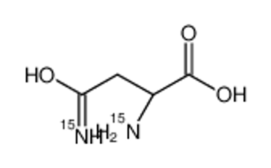 Picture of (2S)-2,4-bis(azanyl)-4-oxobutanoic acid