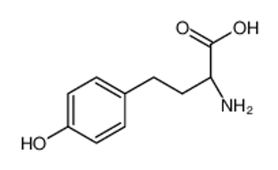 Picture of (2R)-2-amino-4-(4-hydroxyphenyl)butanoic acid