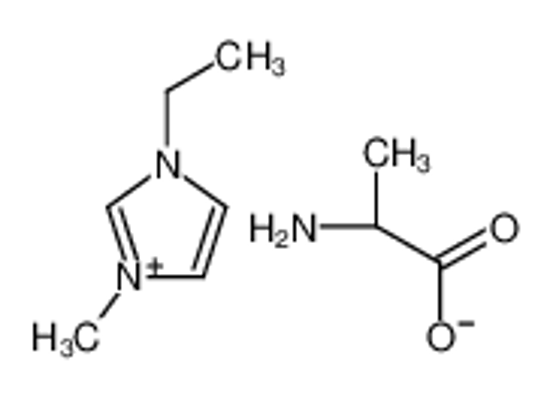 Picture of (2S)-2-aminopropanoate,1-ethyl-3-methylimidazol-3-ium