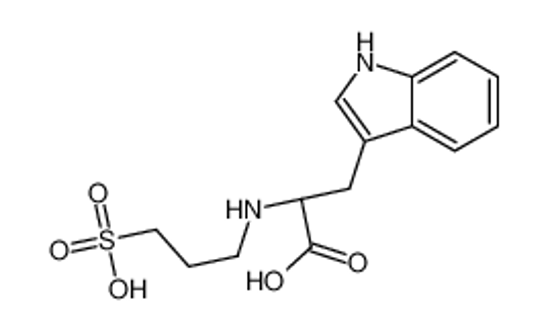 Picture of (2S)-3-(1H-indol-3-yl)-2-(3-sulfopropylamino)propanoic acid