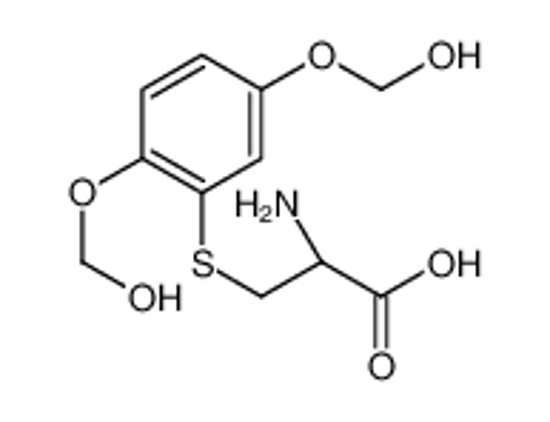 Picture of (2R)-2-amino-3-[2,5-bis(hydroxymethoxy)phenyl]sulfanylpropanoic acid