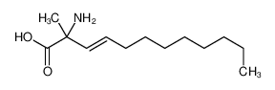 Изображение (2R)-2-amino-2-methyldodec-3-enoic acid