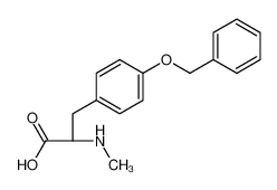 Picture of (2S)-2-(methylamino)-3-(4-phenylmethoxyphenyl)propanoic acid