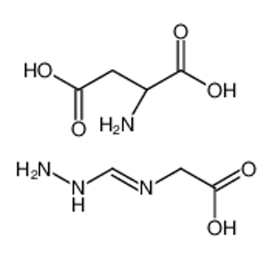 Изображение (2S)-2-aminobutanedioic acid,2-(hydrazinylmethylideneamino)acetic acid