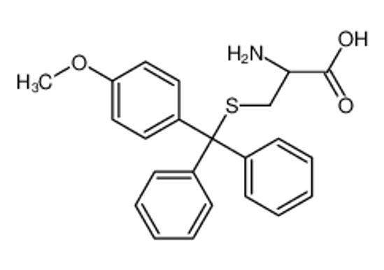 Picture of (2S)-2-amino-3-[(4-methoxyphenyl)-diphenylmethyl]sulfanylpropanoic acid