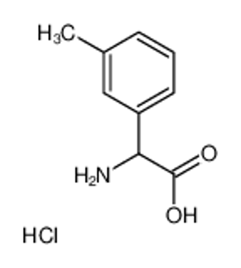 Picture of 2-amino-2-(3-methylphenyl)acetic acid,hydrochloride