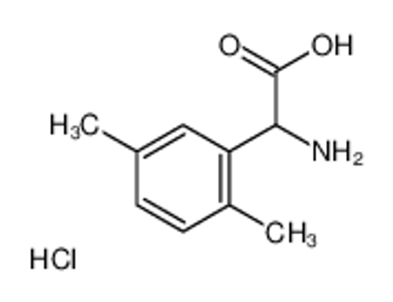 Picture of 2-amino-2-(2,5-dimethylphenyl)acetic acid,hydrochloride