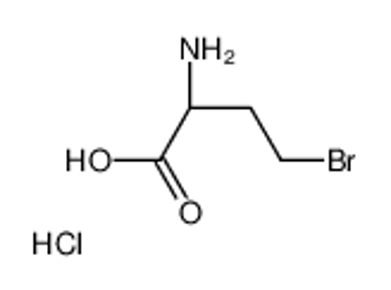 Picture of (2S)-2-amino-4-bromobutanoic acid,hydrochloride