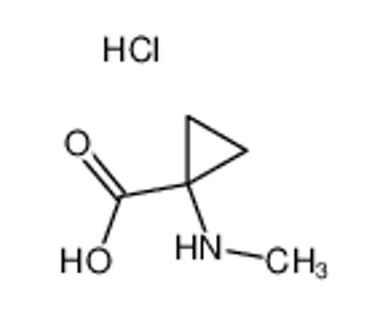 Изображение 1-(N-methylamino)cyclopropanecarboxylic acid hydrochloride