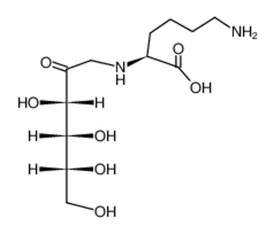 Picture of N(α)-<1-Desoxy-D-fructosyl-(1)>-L-lysin