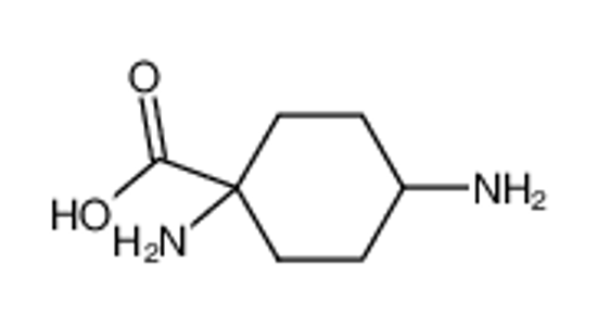 Picture of 1,4-diaminocyclohexanecarboxylic acid