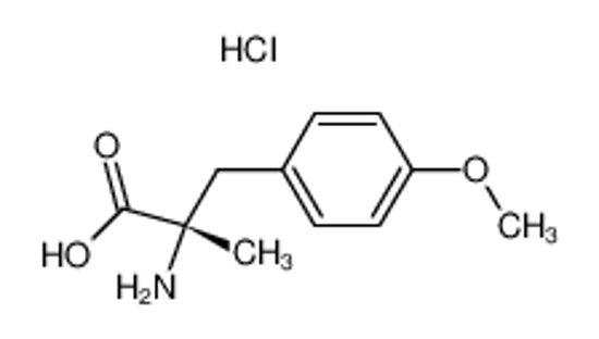 Picture of (2S)-2-amino-3-(4-methoxyphenyl)-2-methylpropanoic acid hydrochloride