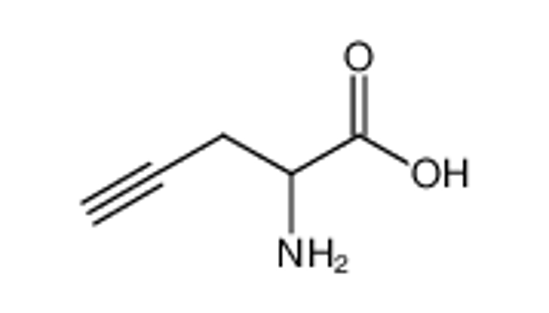 Picture of D,L-2-amino-4-pentynoic acid