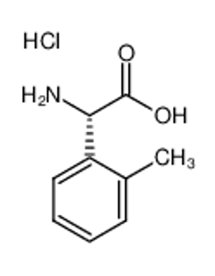 Picture of (S)-α-amino-α-o-tolylacetic acid hydrochloride