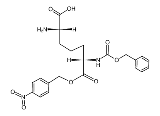 Picture of O1-p-nitrobenzyl-N2-benzyloxycarbonyl-L-2,6-diaminopimelic acid
