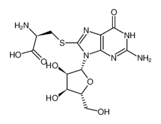 Изображение 8-S-L-cysteinylguanosine