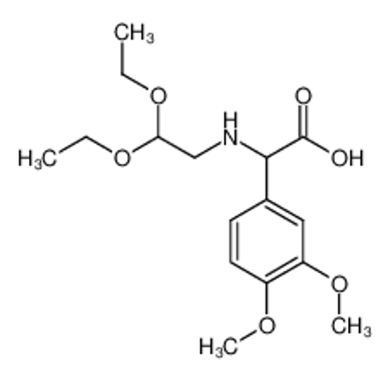 Picture of N-(2,2-diethoxyethyl)-α-(3,4-dimethoxyphenyl)glycine