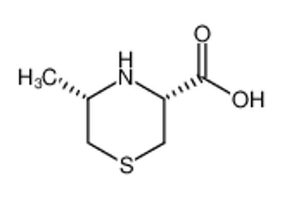 Picture of (3R,5S)-5-methyl-1,4-thiazane-3-carboxylic acid