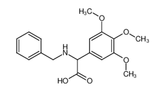 Picture of 2-(benzylamino)-2-(3,4,5-trimethoxyphenyl)acetic acid