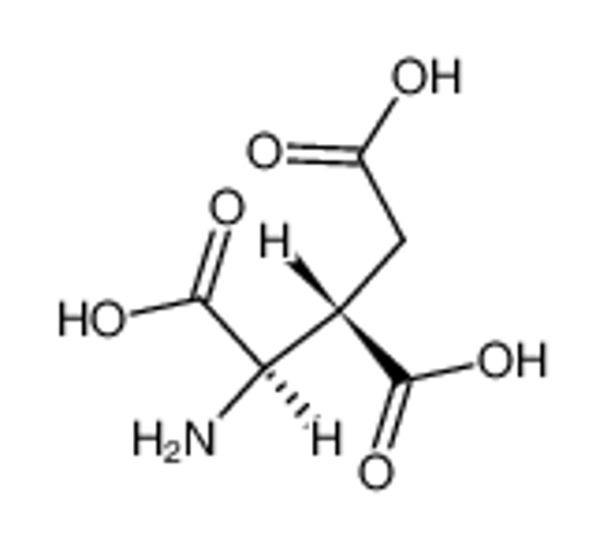 Picture of (1R,2S)-1-amino-propane-1,2,3-tricarboxylic acid