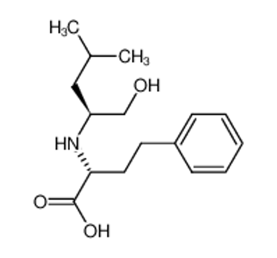 Picture of (R)-2-(((S)-1-hydroxy-4-methylpentan-2-yl)amino)-4-phenylbutanoic acid