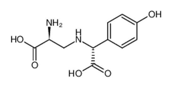 Picture of (S)-2-amino-3-(((R)-carboxy(4-hydroxyphenyl)methyl)amino)propanoic acid