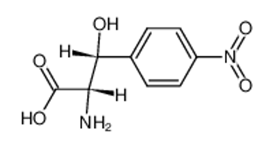 Изображение (2RS,3SR)-2-amino-3-hydroxy-3-(4-nitro-phenyl)-propionic acid