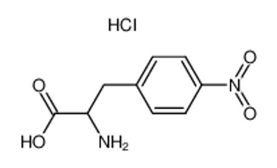 Picture of 2-amino-3-(4-nitrophenyl)propionic acid hydrochloride