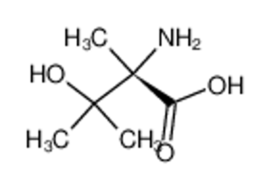 Picture of (S)-2-amino-3-hydroxy-2,3-dimethylbutyric acid