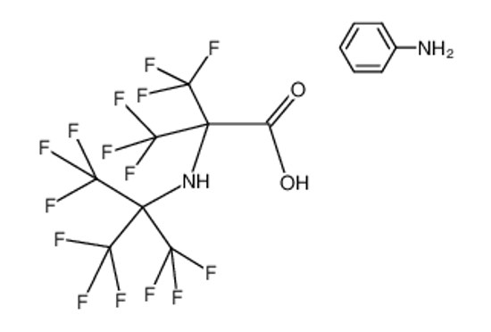 Picture of N-(perfluoro-tert-butyl)-α-aminohexafluoroisobutyric acid aniline salt