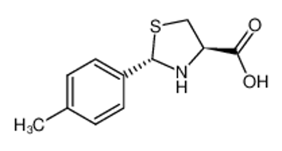 Изображение (2S,4R)-2-(4-tolyl)-4-carboxy-1,3-thiazolidine