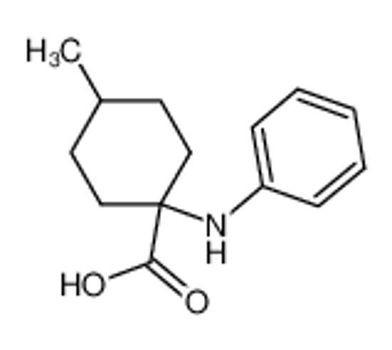 Picture of 1-anilino-4-methyl-cyclohexanecarboxylic acid