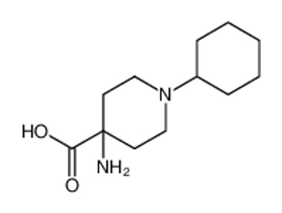 Picture of 4-Piperidinecarboxylic acid, 4-amino-1-cyclohexyl-
