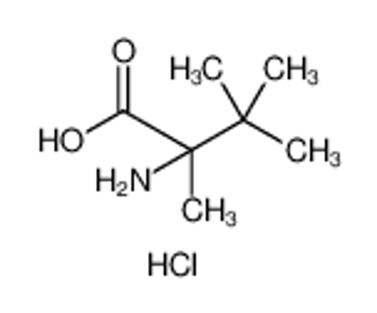 Picture of Isovaline, 3,3-dimethyl-, hydrochloride