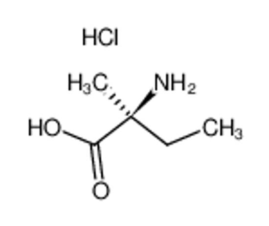 Picture of (S)-2-amino-2-methylbutanoic acid hydrochloride