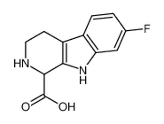 Picture of 7-fluoro-2,3,4,9-tetrahydro-1H-β-carboline-1-carboxylic acid
