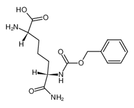 Picture of (2S,6S)-2,7-diamino-6-(((benzyloxy)carbonyl)amino)-7-oxoheptanoic acid