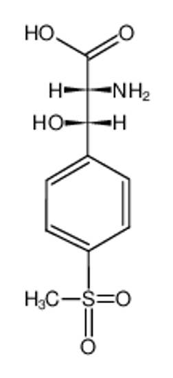 Imagem de (2RS.3SR)-2-amino-3-hydroxy-3-(4-methanesulfonyl-phenyl)-propionic acid