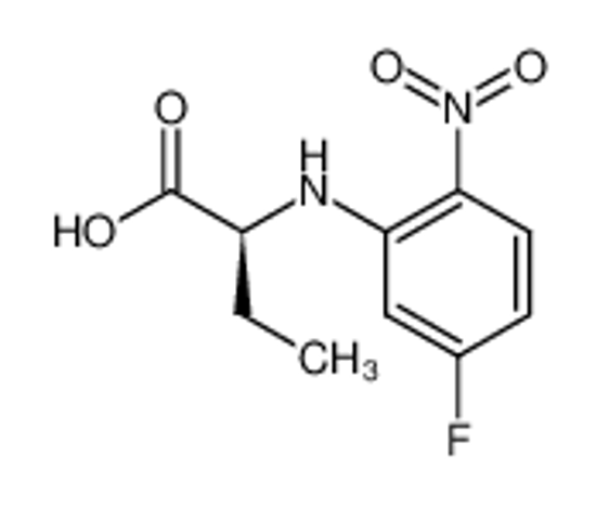 Picture of (2S)-2-[(5-fluoro-2-nitrophenyl)amino]-butanoic acid