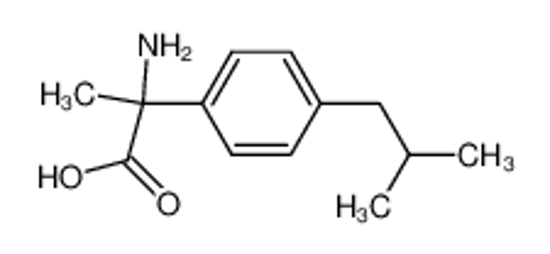 Picture of 2-amino-2-(4-isobutylphenyl)propanoic acid