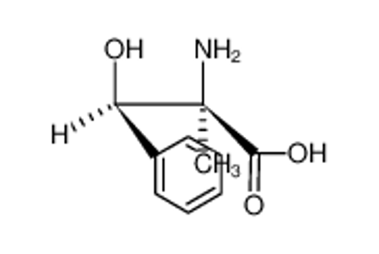 Изображение (2R,3R)-2-amino-3-hydroxy-2-methyl-3-phenylpropanoic acid
