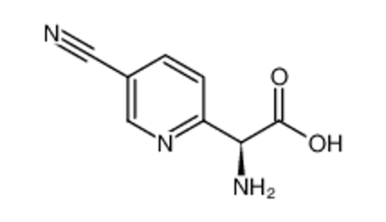 Picture of (S)-2-amino-2-(5-cyanopyridin-2-yl)acetic acid