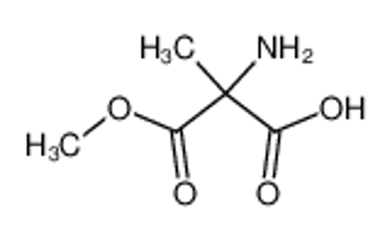 Picture of amino-methyl-malonic acid monomethyl ester